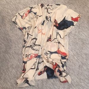 Woven Heart| NWOT Animal Kimono/Poncho